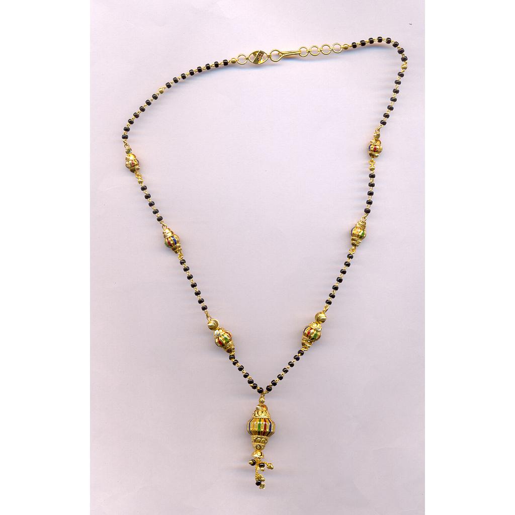 GOLD MANGALSUTRA PLAIN FANCY