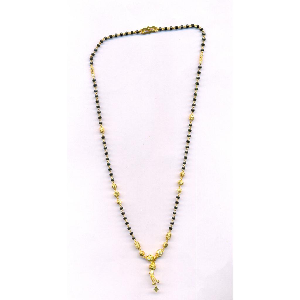 GOLD MANGALSUTRA PLAIN FANCY