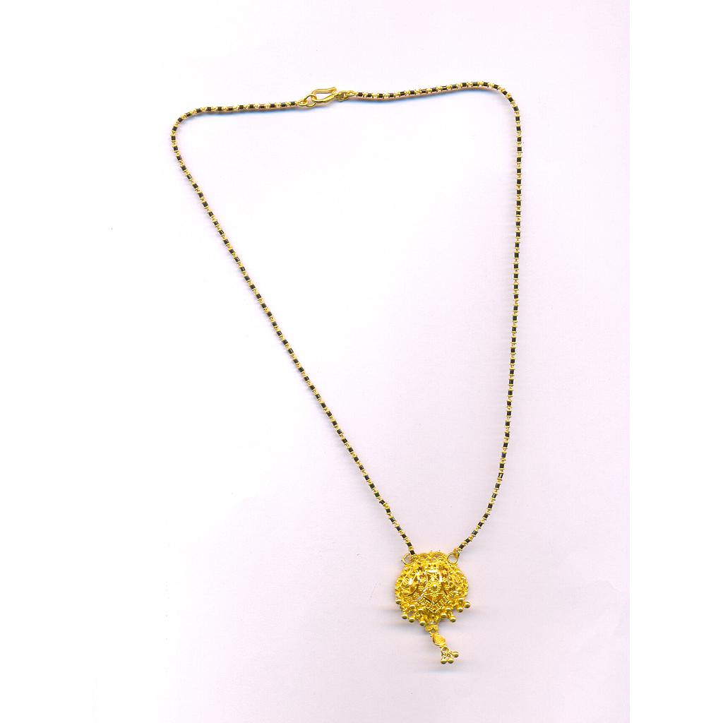 GOLD MANGALSUTRA PLAIN FANCY