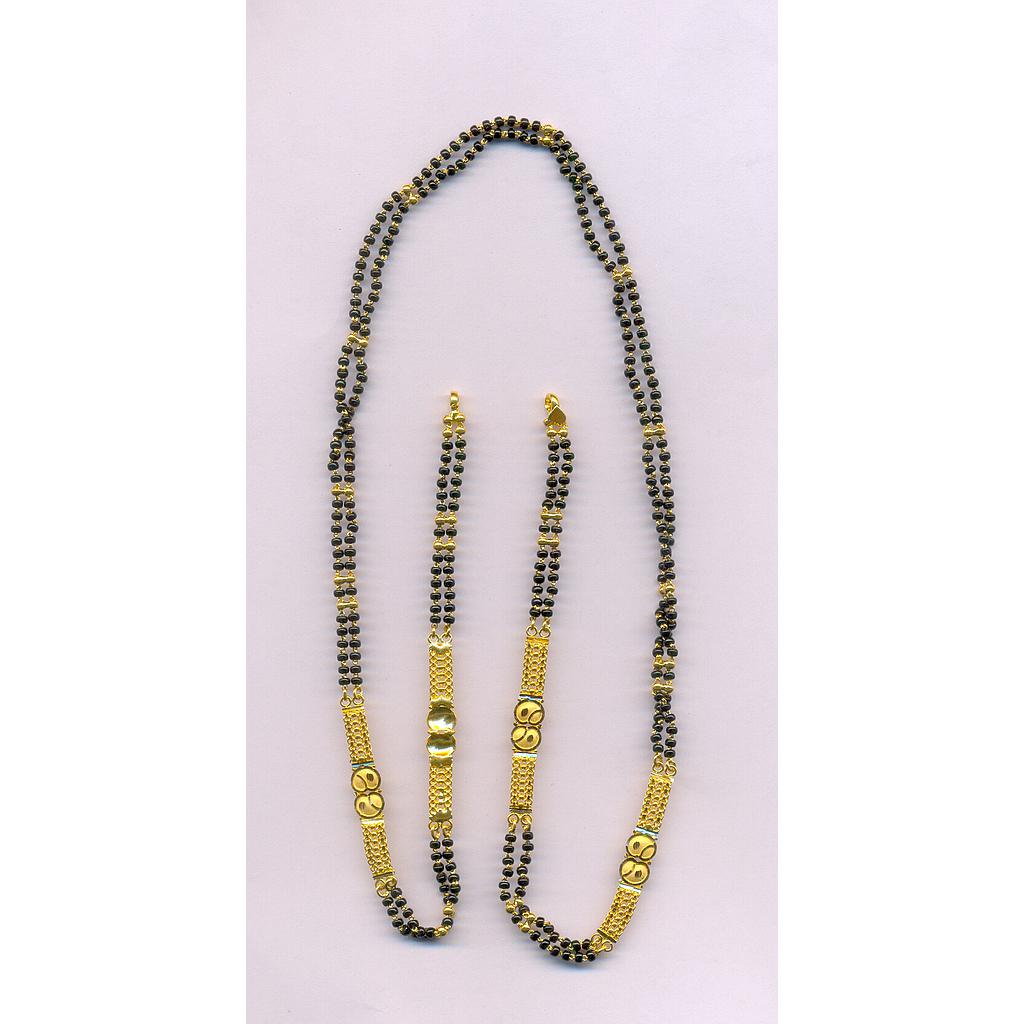 GOLD MANGALSUTRA PLAIN FANCY