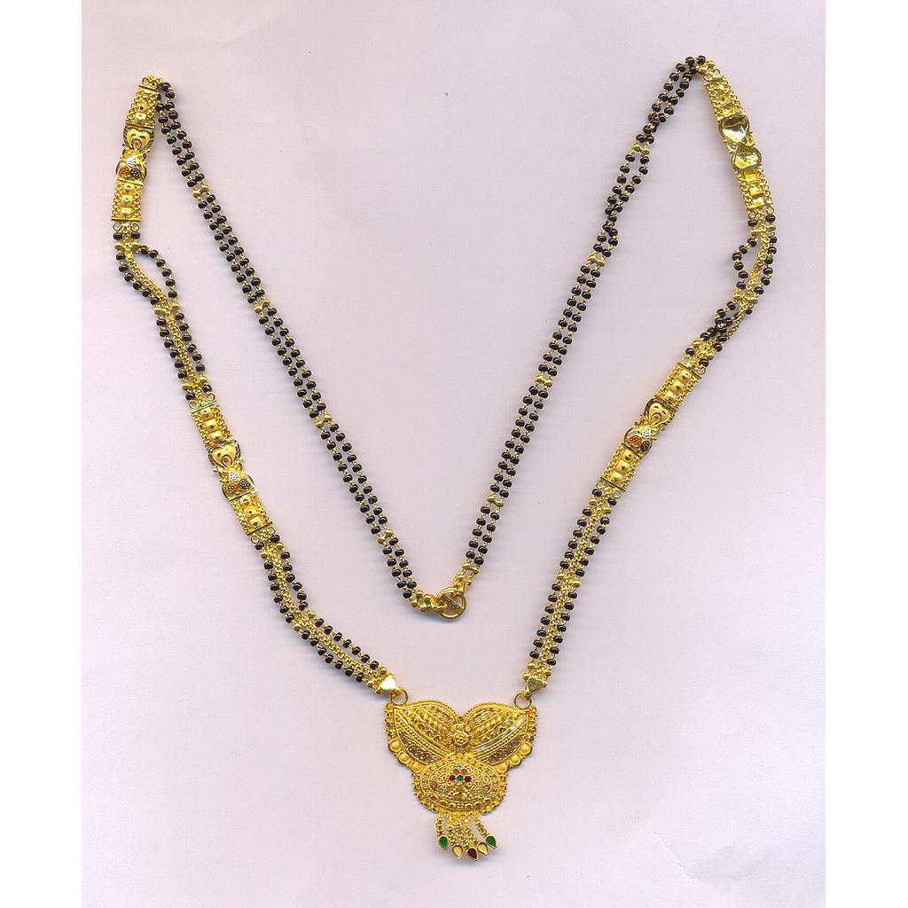 GOLD MANGALSUTRA PLAIN FANCY