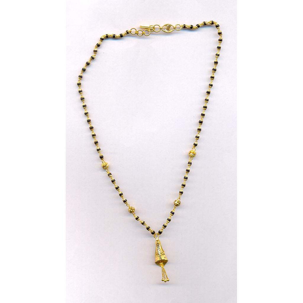GOLD MANGALSUTRA PLAIN FANCY