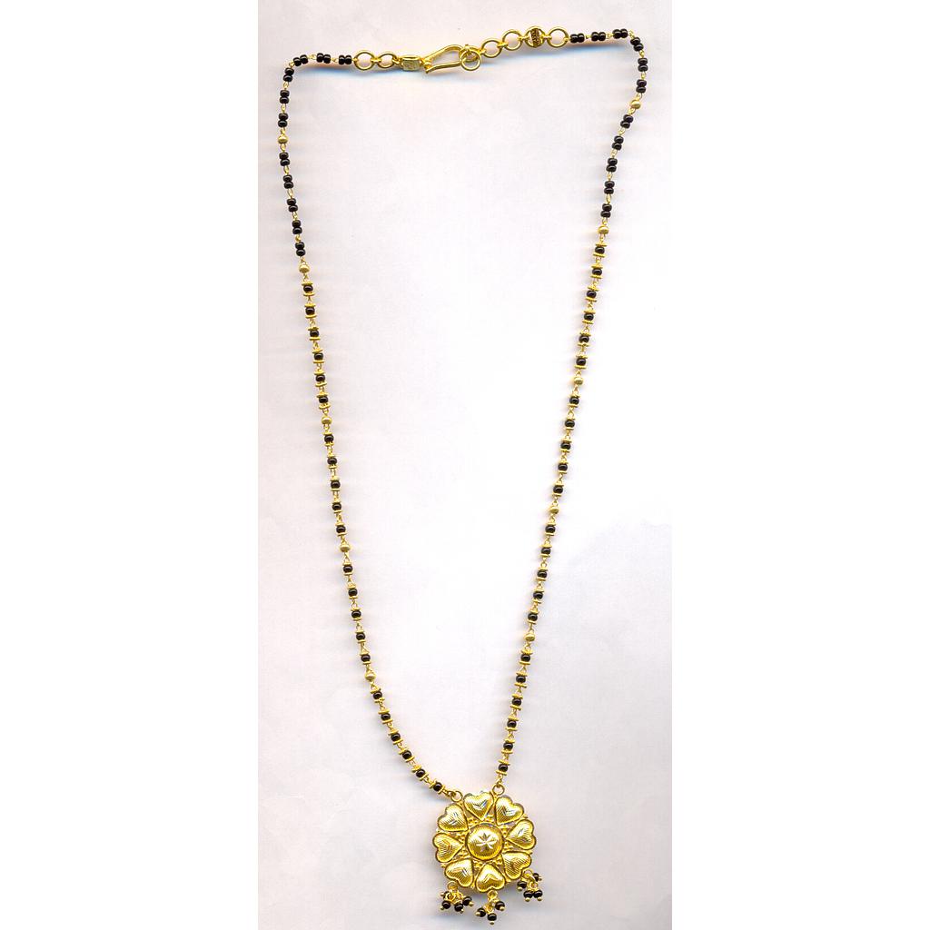 GOLD MANGALSUTRA PLAIN FANCY