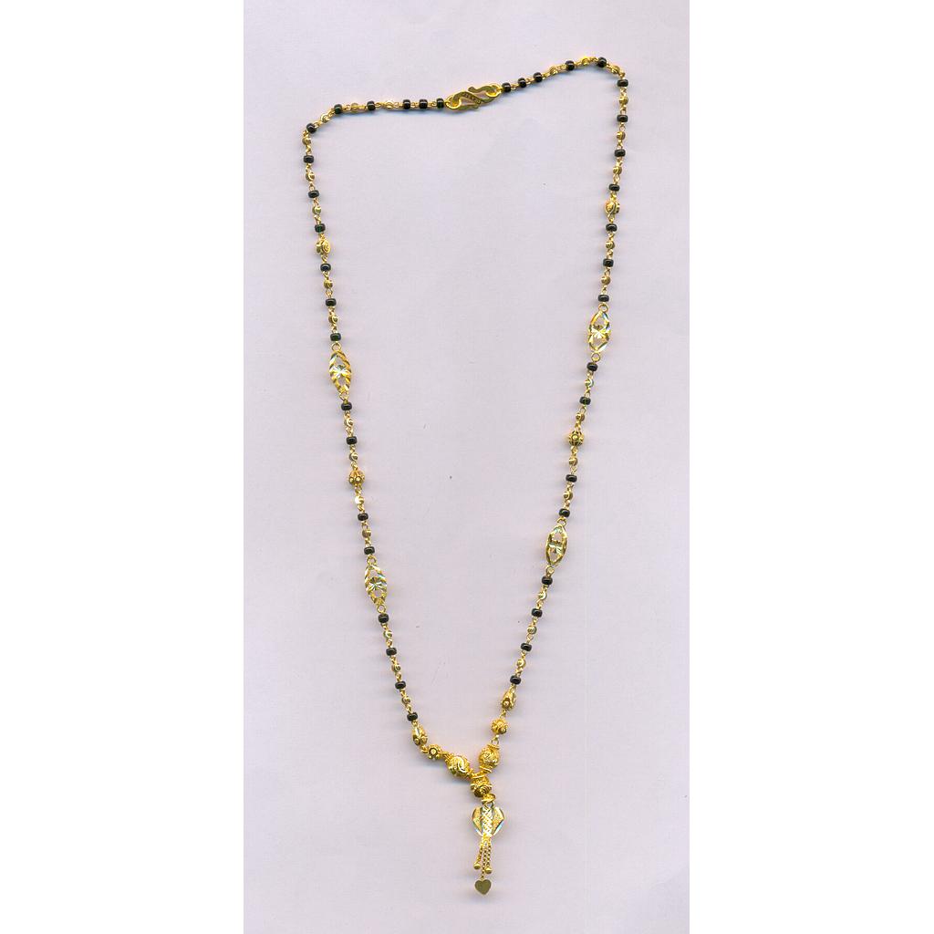 GOLD MANGALSUTRA PLAIN FANCY