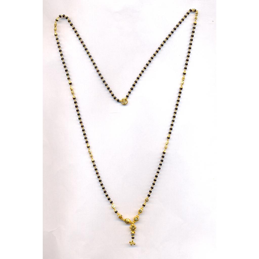 GOLD MANGALSUTRA PLAIN FANCY