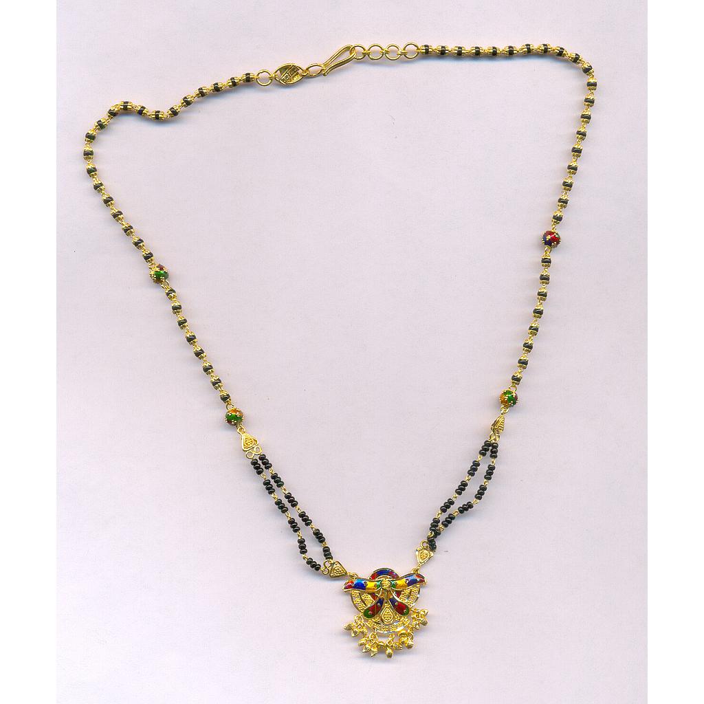 GOLD MANGALSUTRA PLAIN FANCY