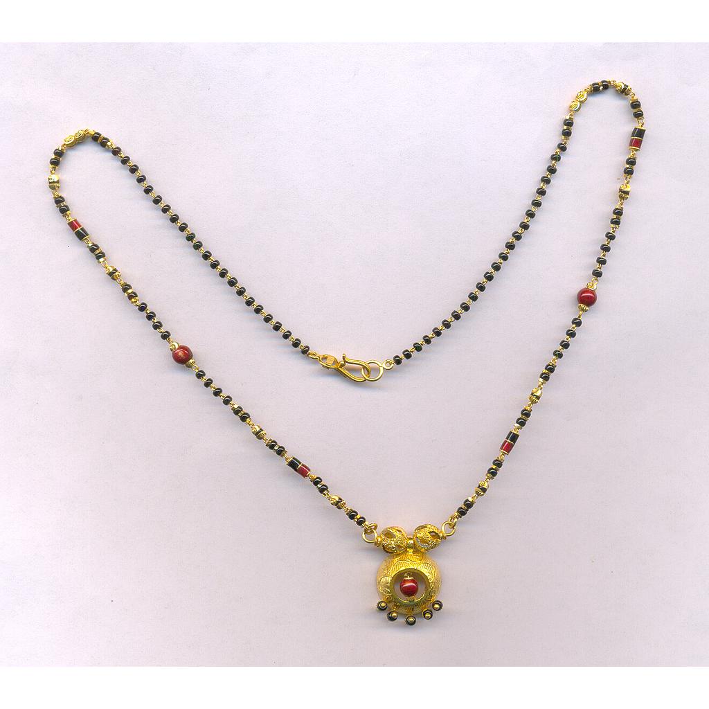GOLD MANGALSUTRA PLAIN FANCY