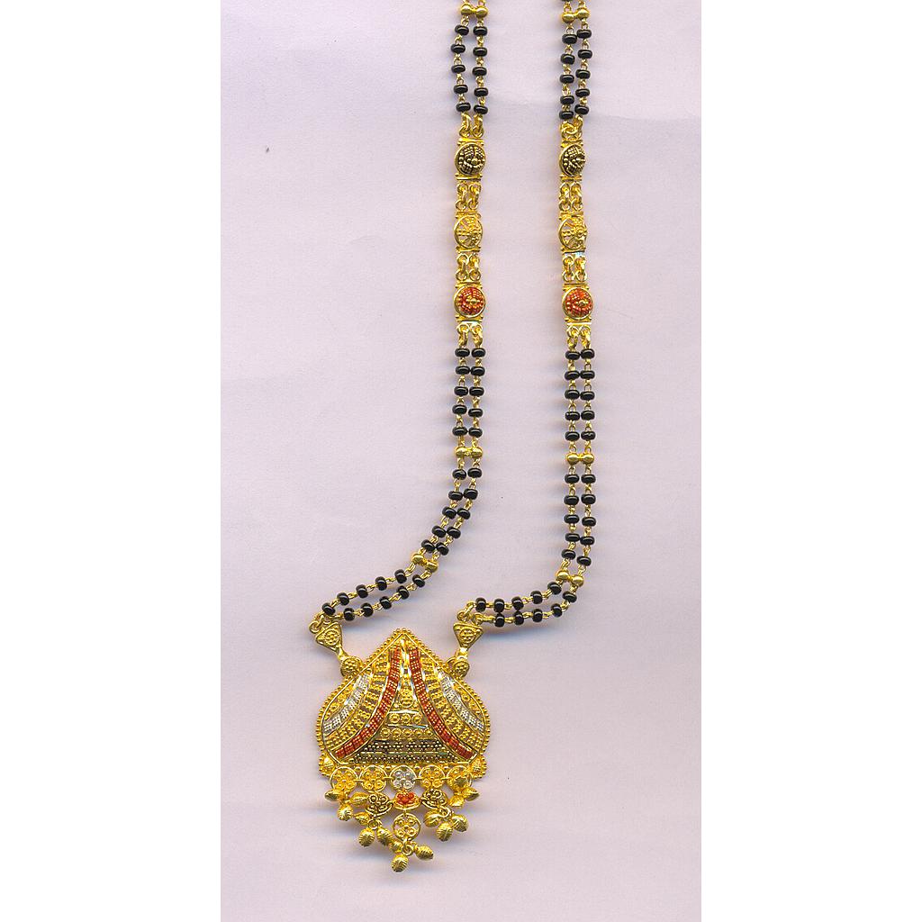 GOLD MANGALSUTRA PLAIN FANCY