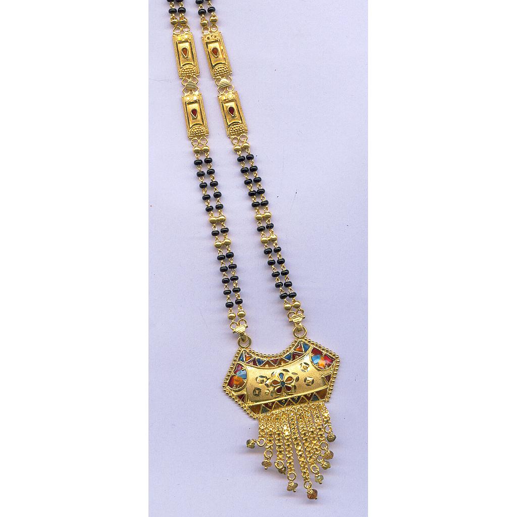 GOLD MANGALSUTRA PLAIN FANCY