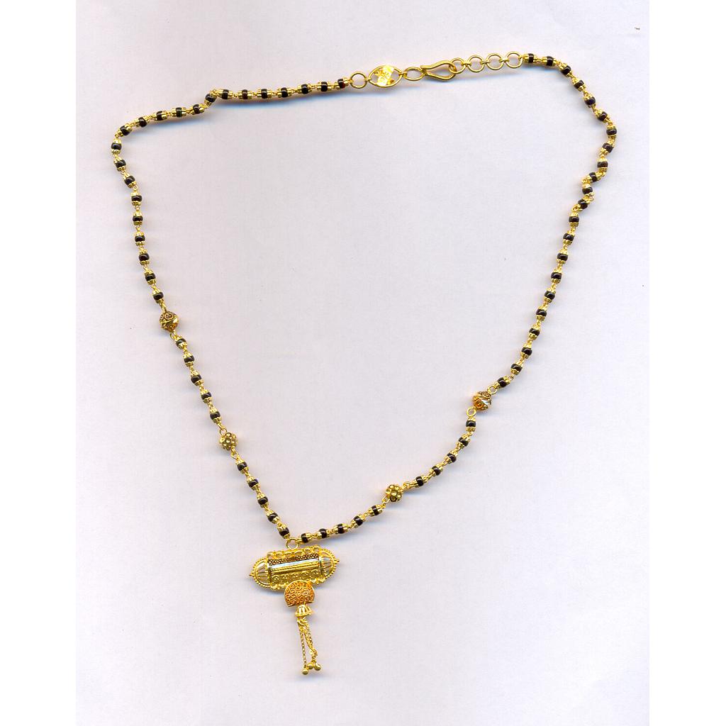 GOLD MANGALSUTRA PLAIN FANCY