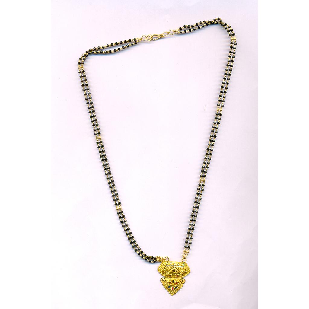 GOLD MANGALSUTRA PLAIN FANCY