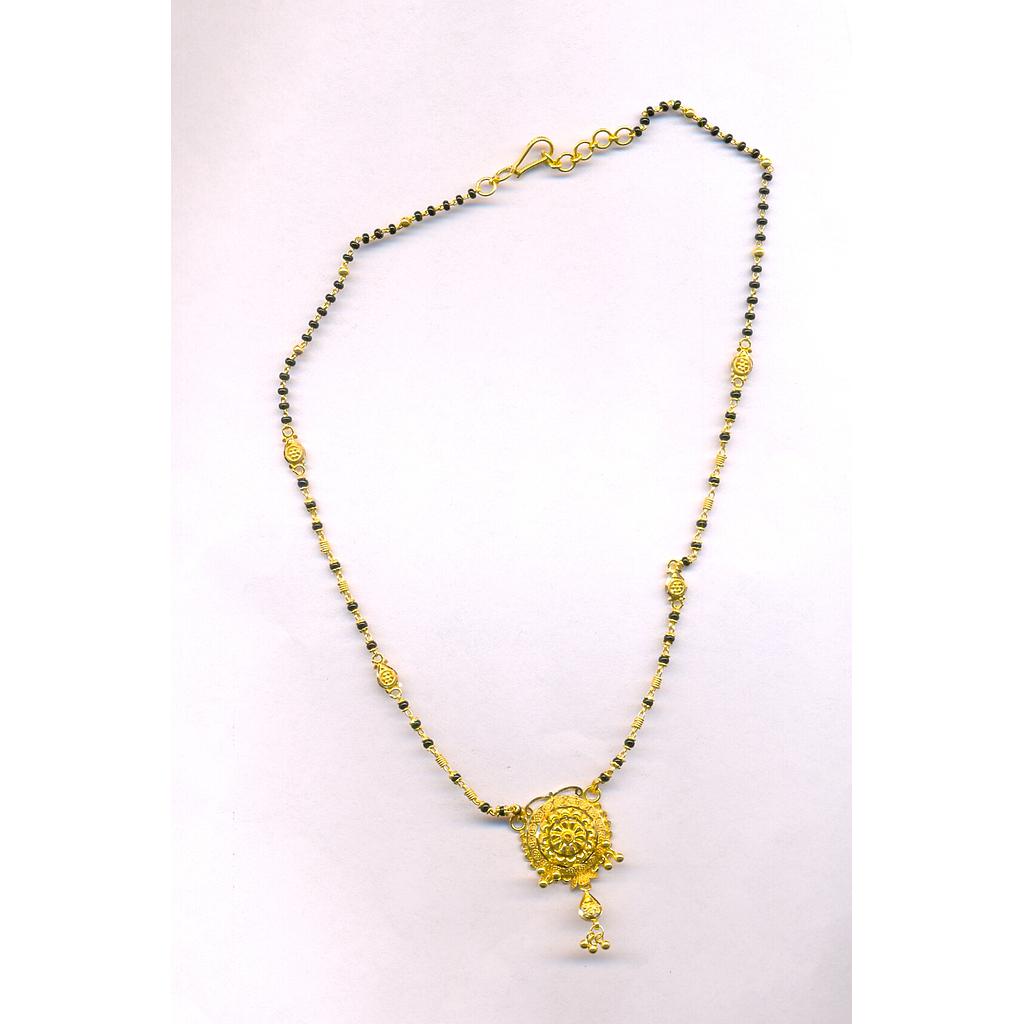 GOLD MANGALSUTRA PLAIN FANCY