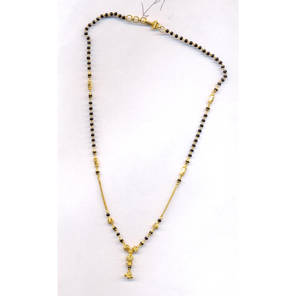 GOLD MANGALSUTRA PLAIN FANCY