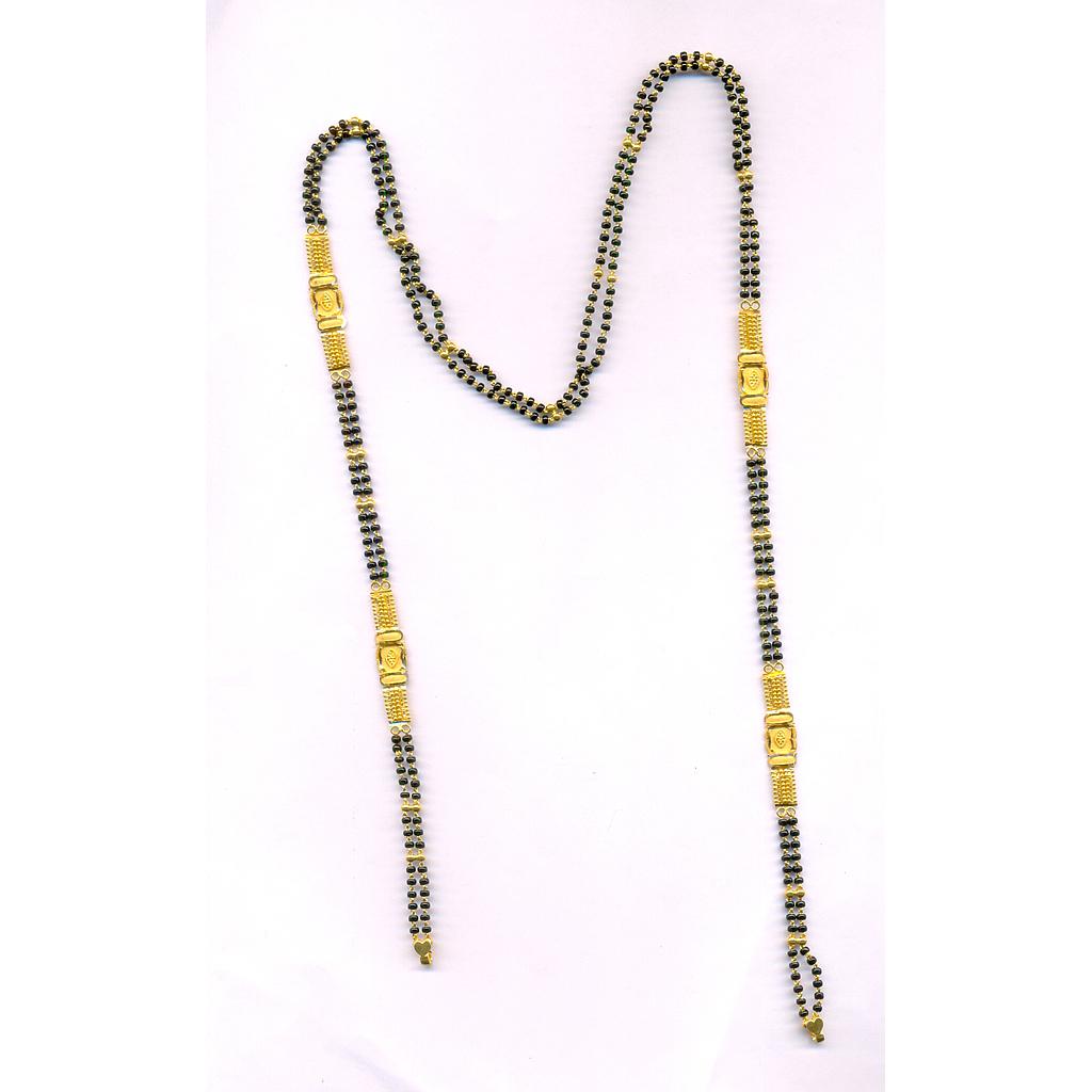 GOLD MANGALSUTRA PLAIN FANCY