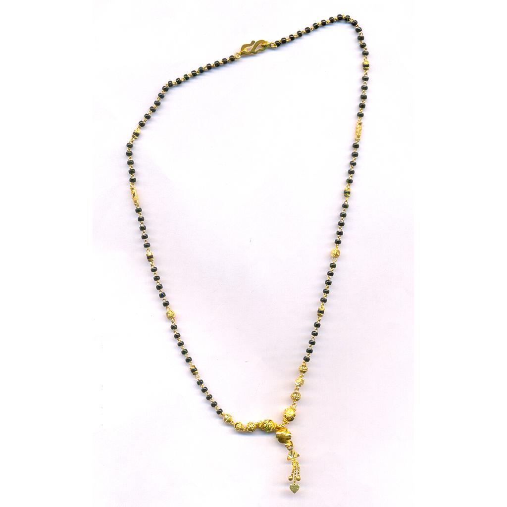 GOLD MANGALSUTRA PLAIN FANCY