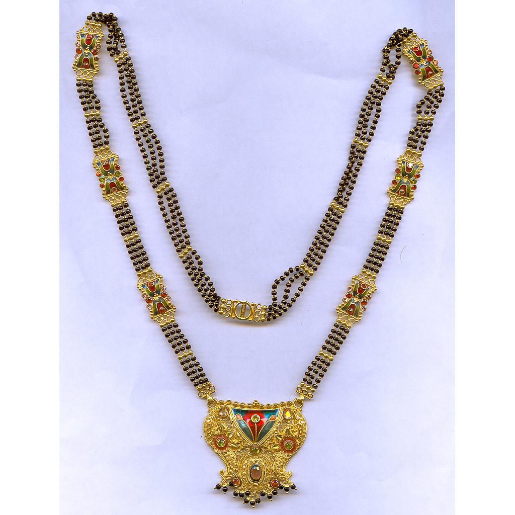 GOLD MANGALSUTRA PLAIN FANCY