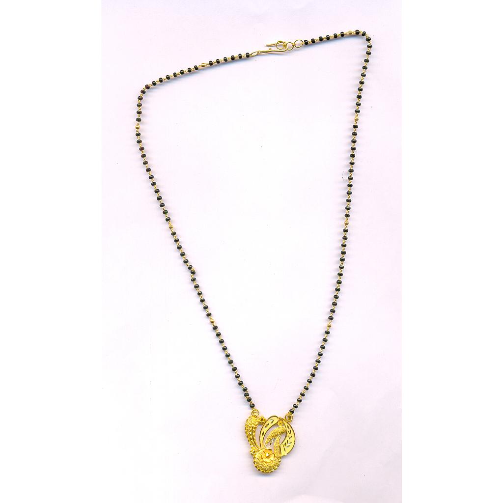 GOLD MANGALSUTRA PLAIN FANCY