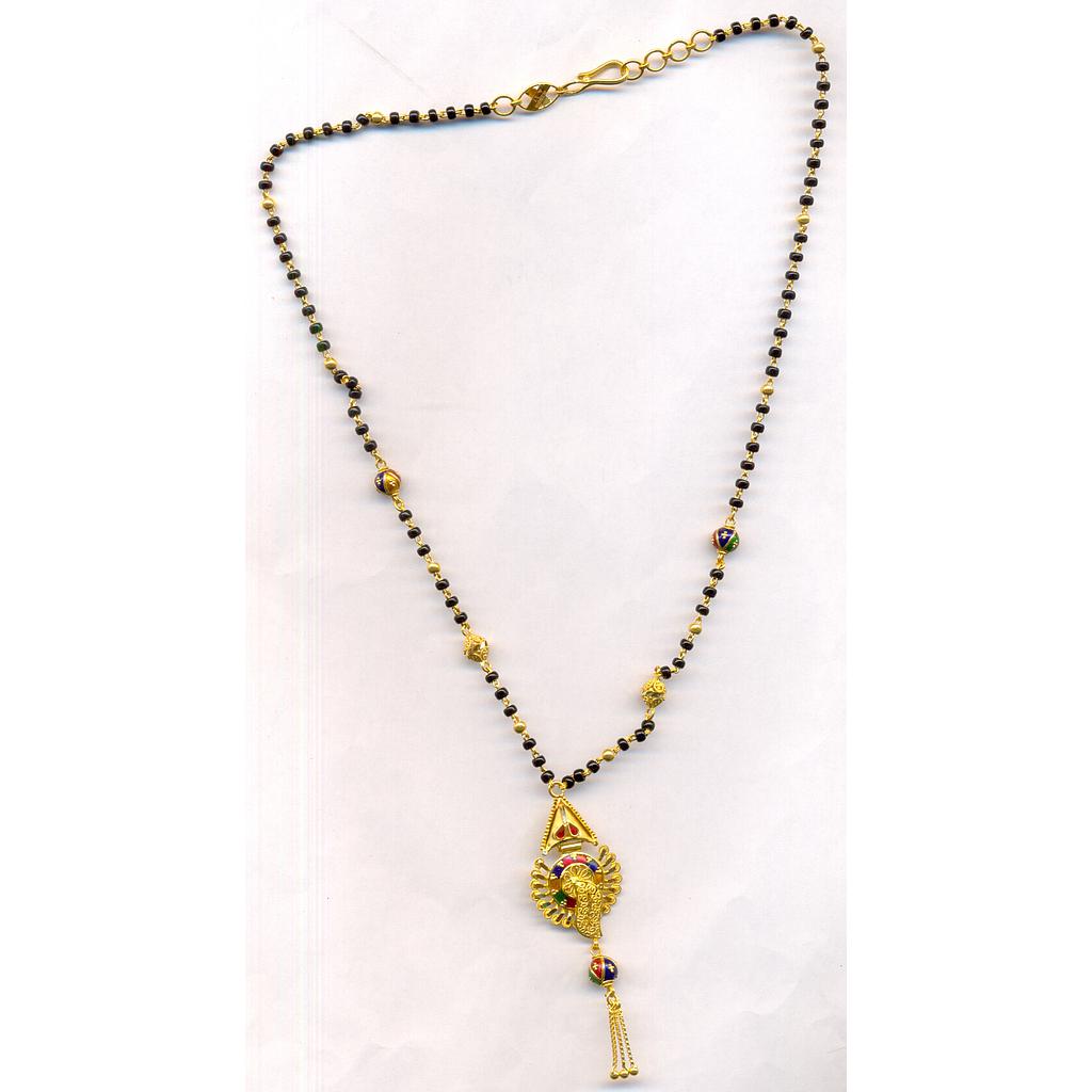GOLD MANGALSUTRA PLAIN FANCY
