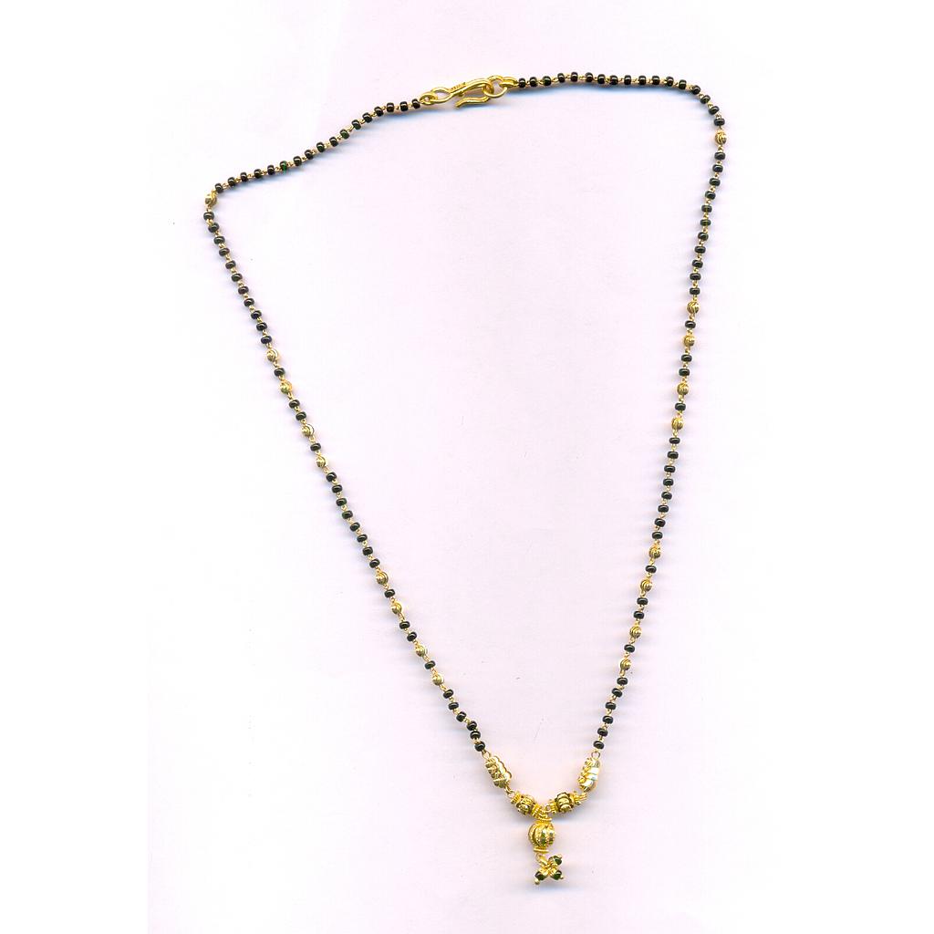 GOLD MANGALSUTRA PLAIN FANCY