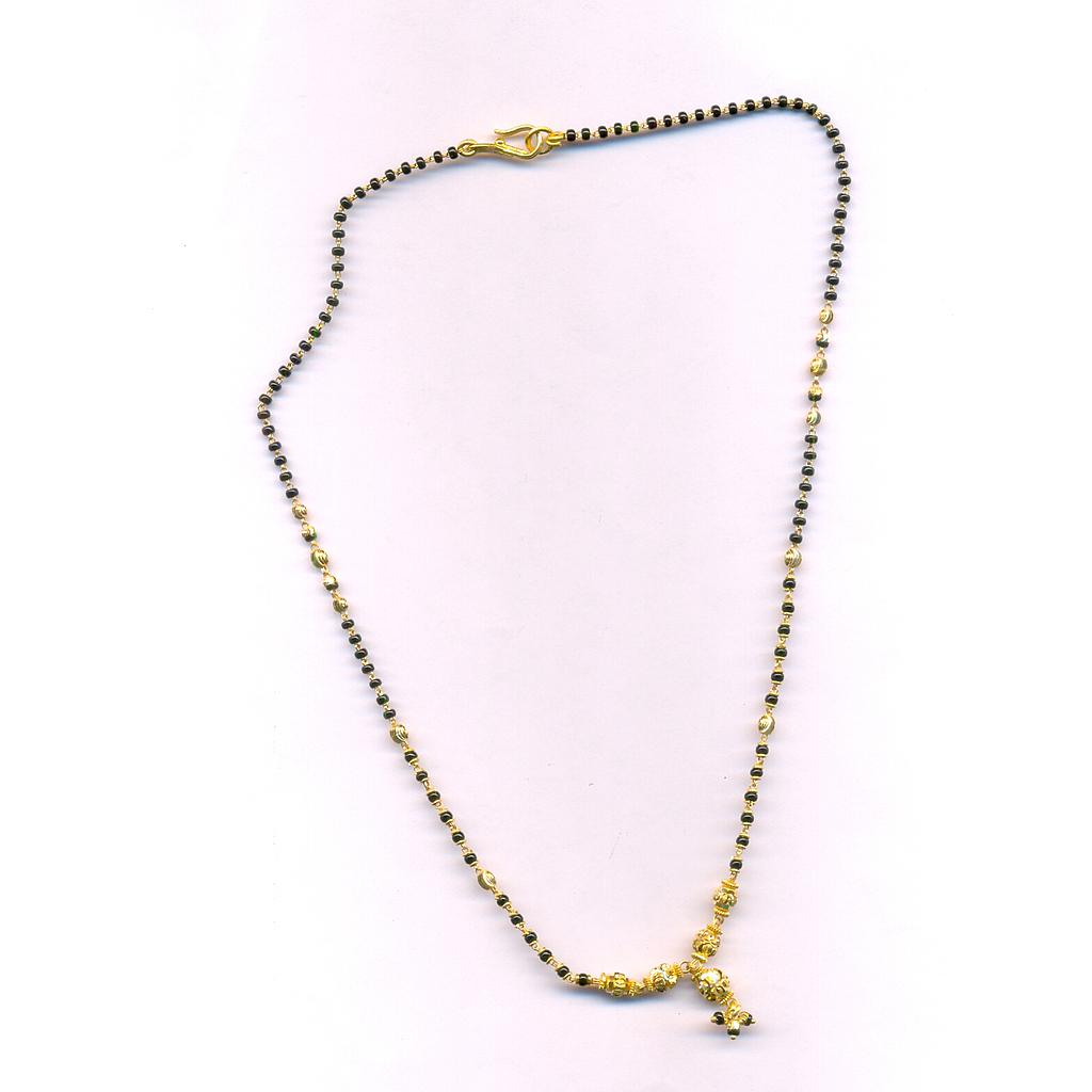 GOLD MANGALSUTRA PLAIN FANCY