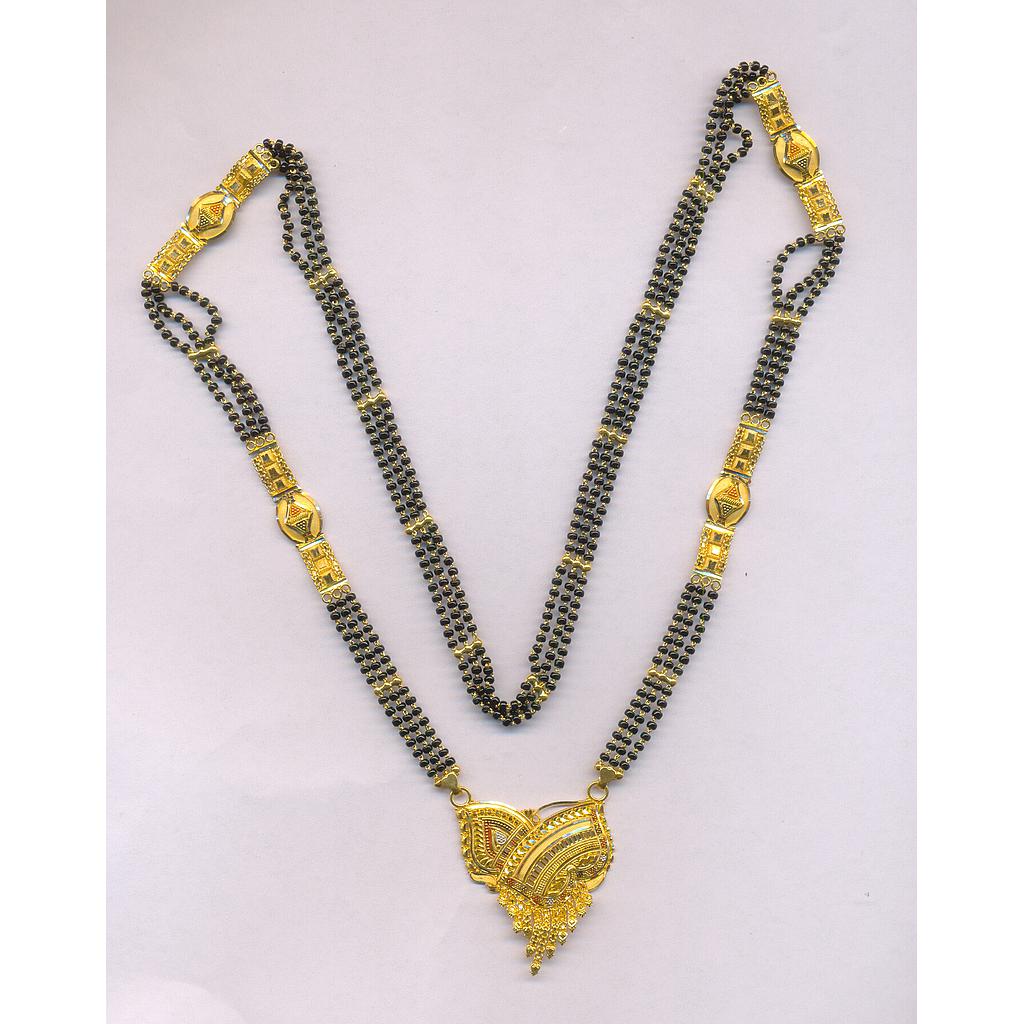 GOLD MANGALSUTRA PLAIN FANCY