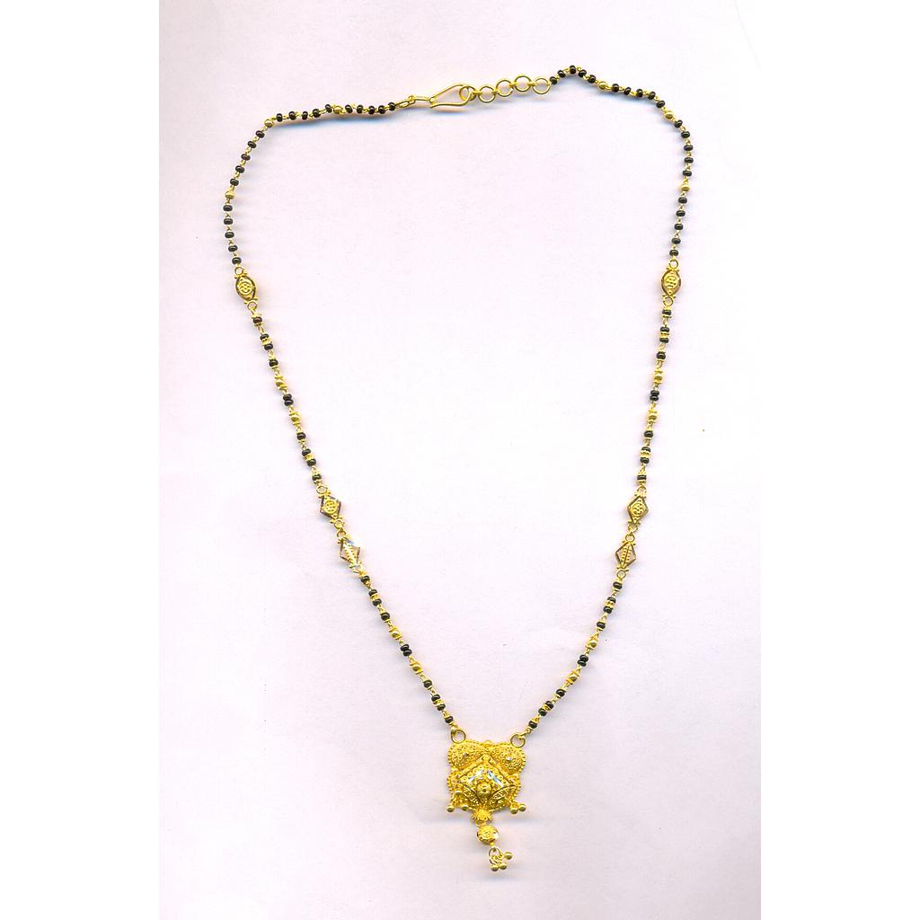 GOLD MANGALSUTRA PLAIN FANCY