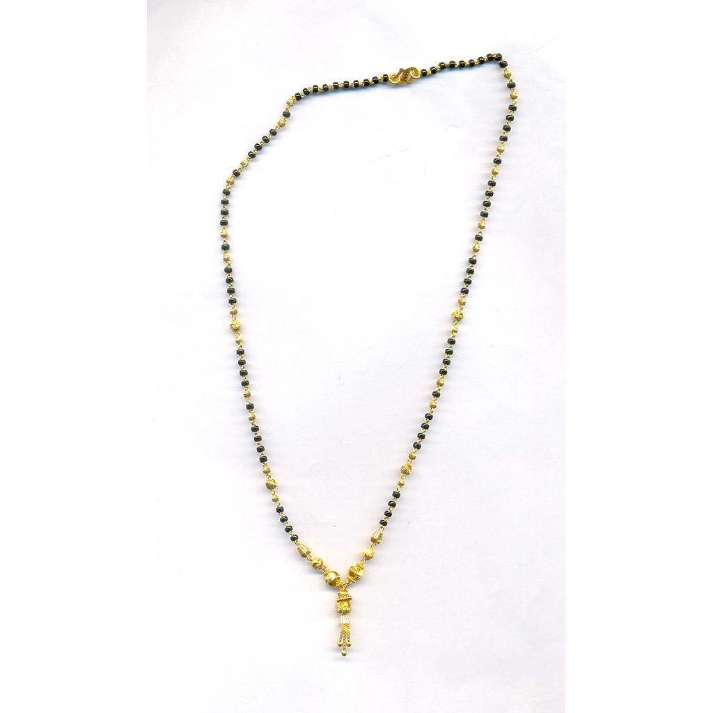 GOLD MANGALSUTRA PLAIN FANCY