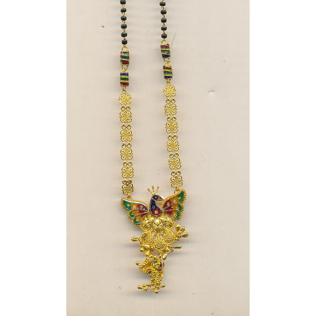 GOLD MANGALSUTRA PLAIN FANCY