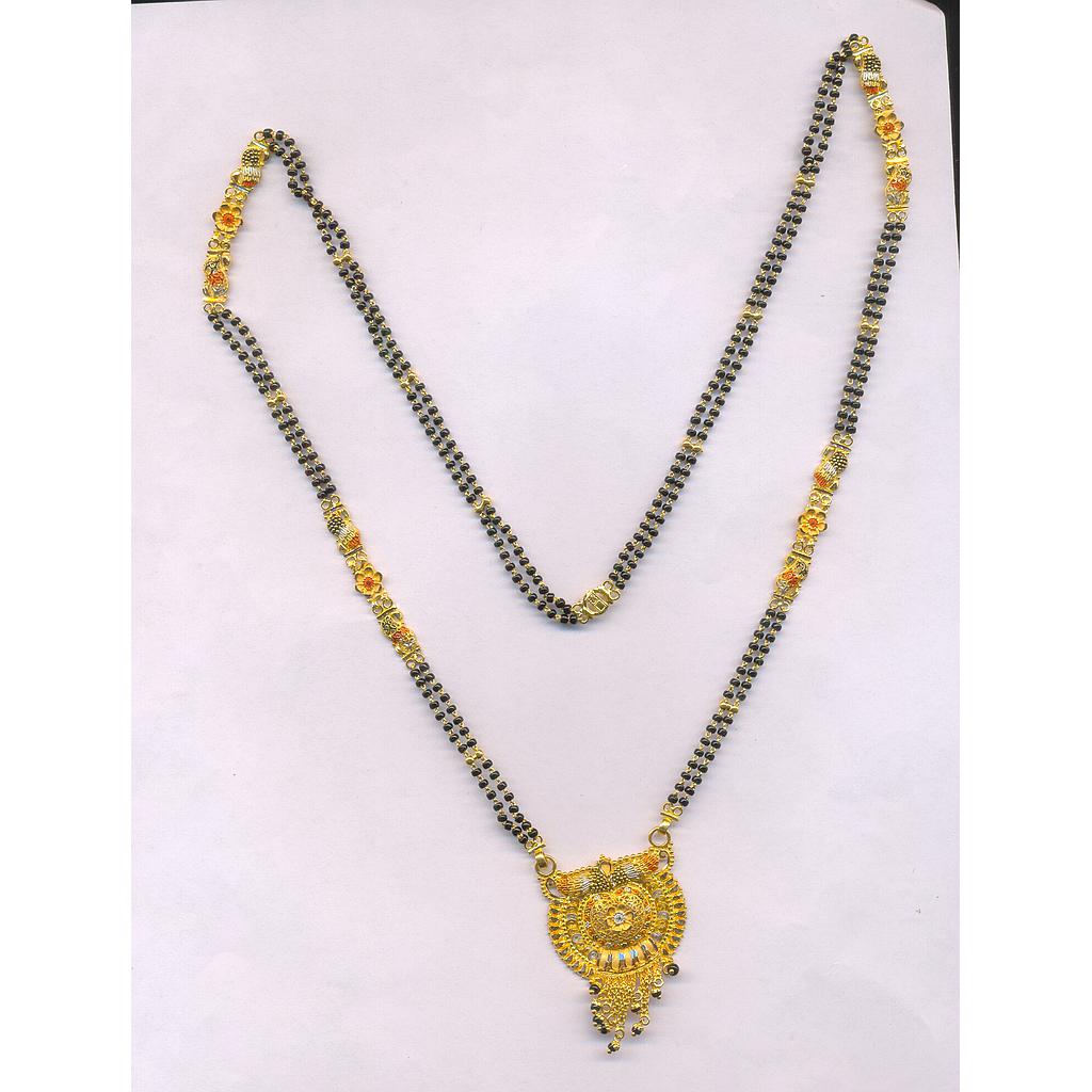 GOLD MANGALSUTRA PLAIN FANCY