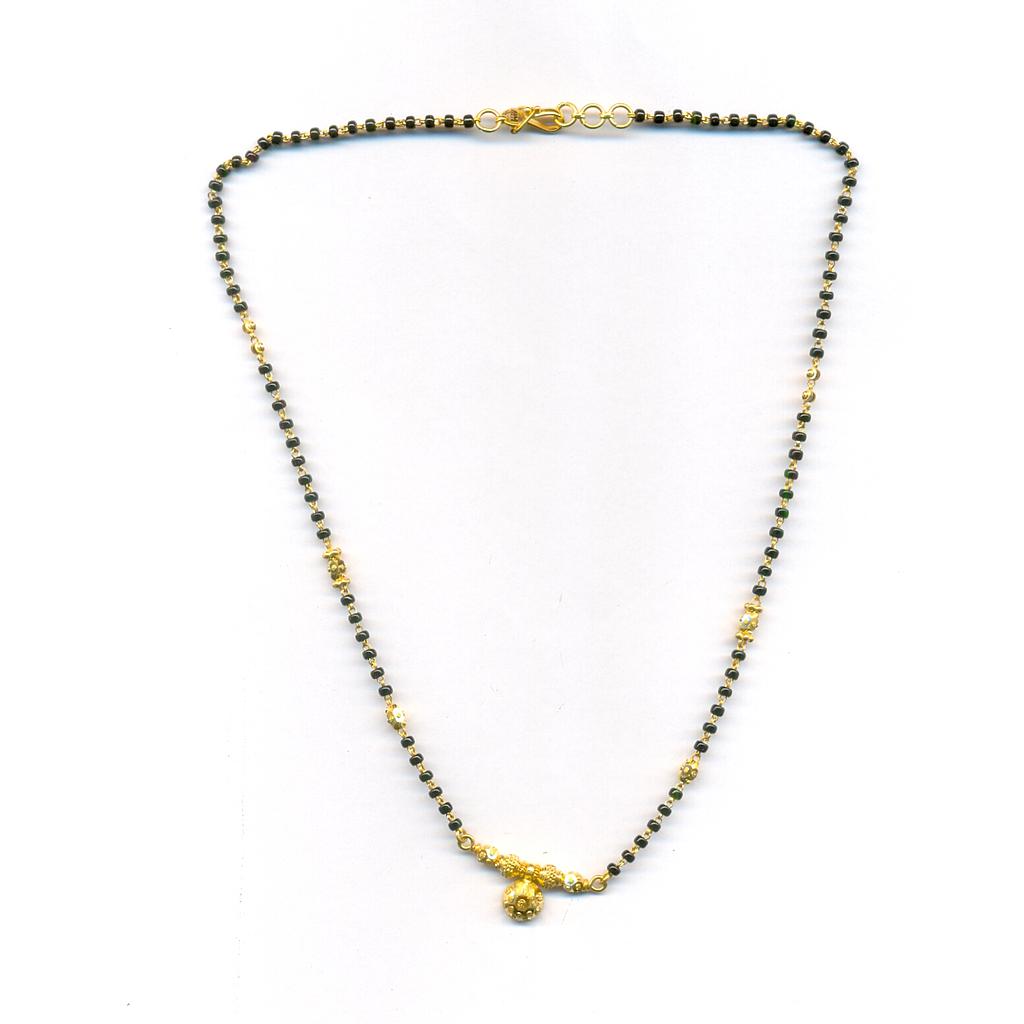 GOLD MANGALSUTRA PLAIN FANCY