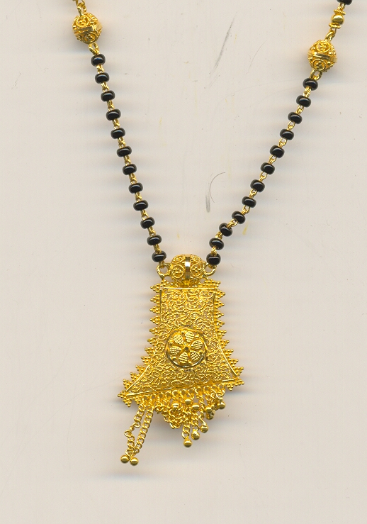 GOLD MANGALSUTRA PLAIN FANCY