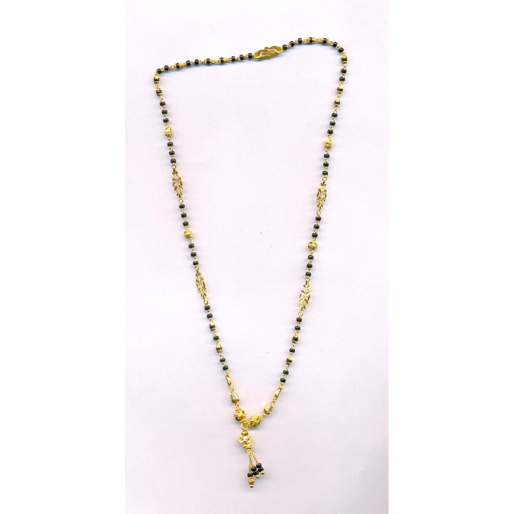 GOLD MANGALSUTRA PLAIN FANCY