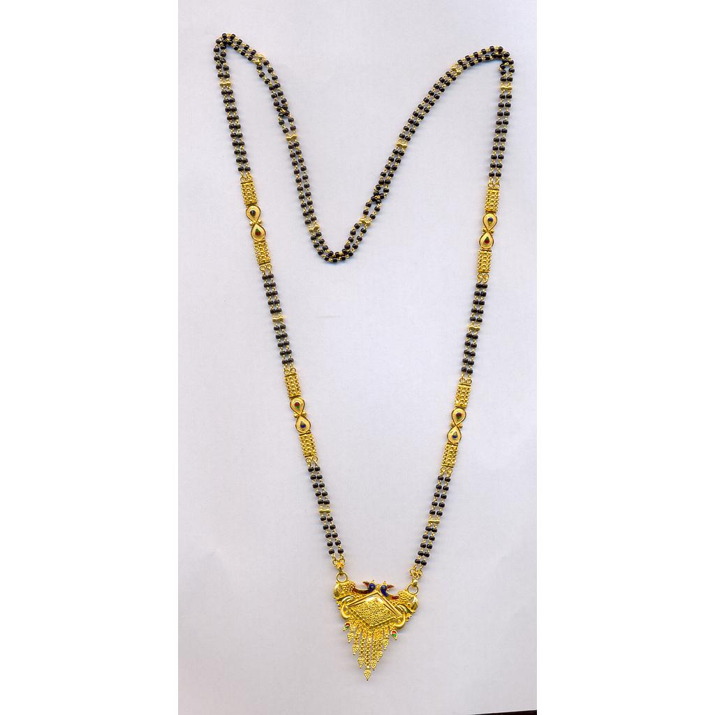 GOLD MANGALSUTRA PLAIN FANCY