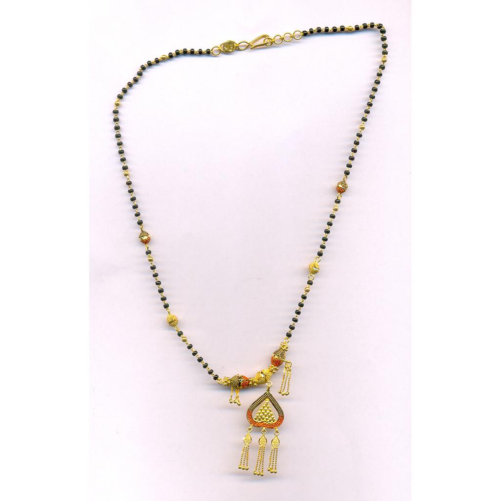 GOLD MANGALSUTRA PLAIN FANCY