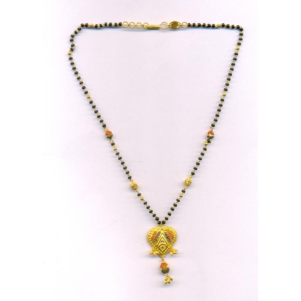 GOLD MANGALSUTRA PLAIN FANCY