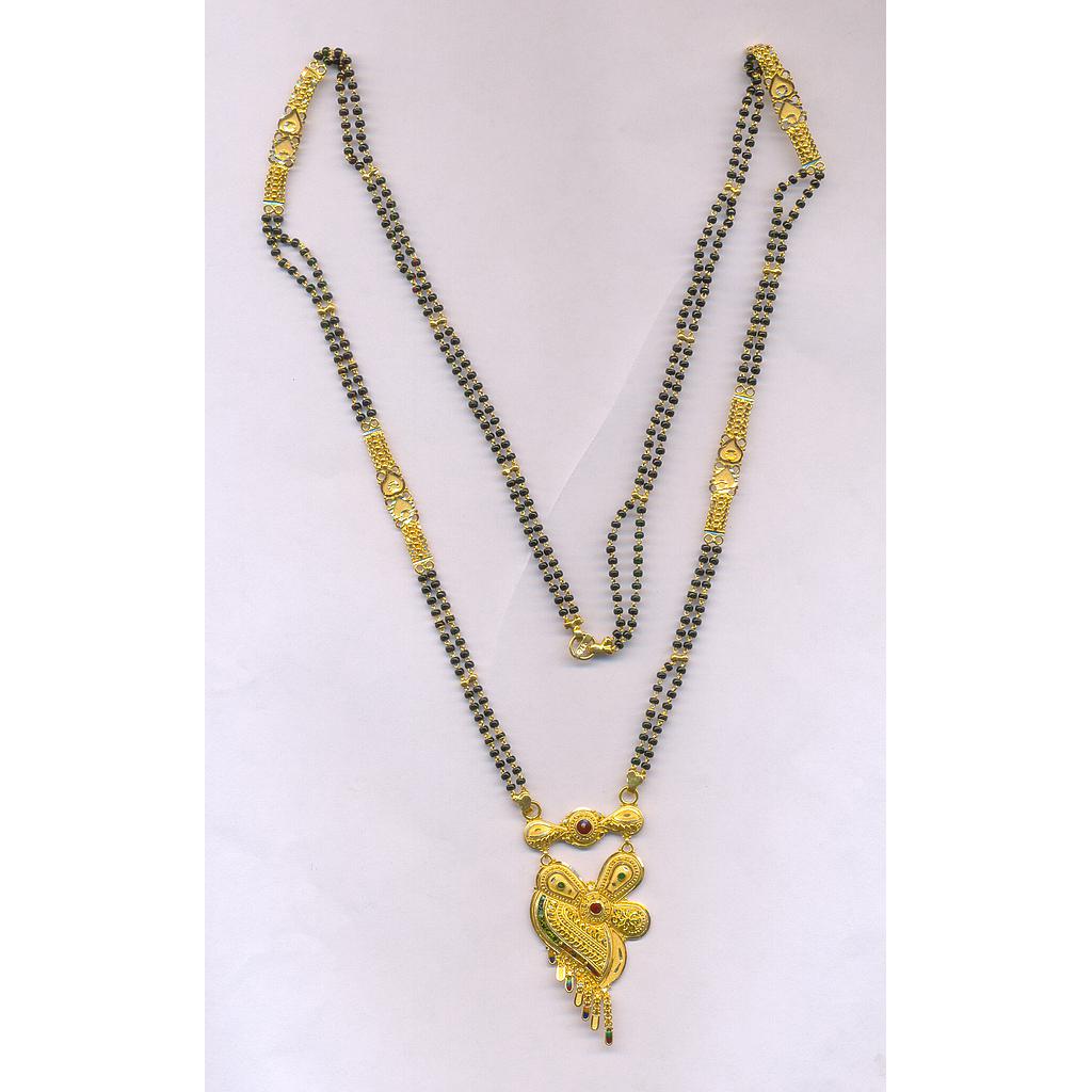 GOLD MANGALSUTRA PLAIN FANCY