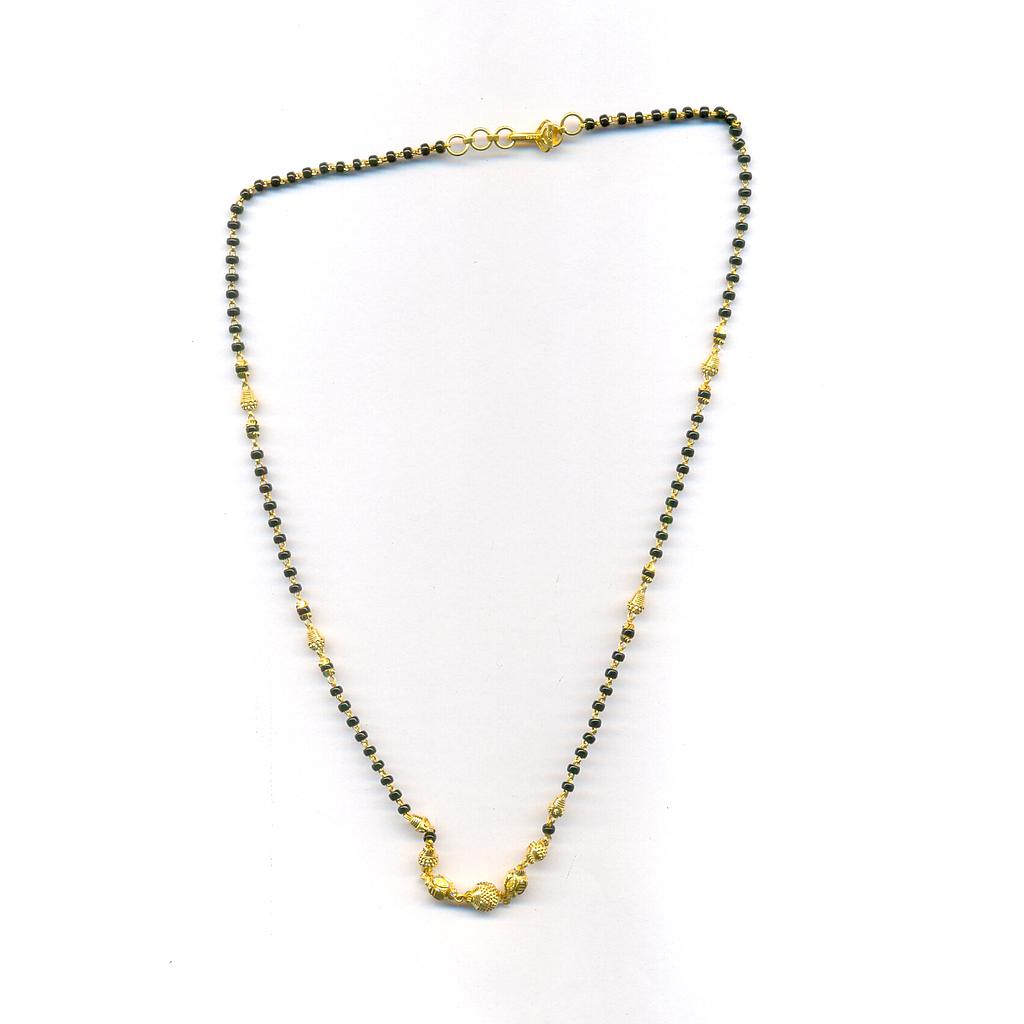 GOLD MANGALSUTRA PLAIN FANCY