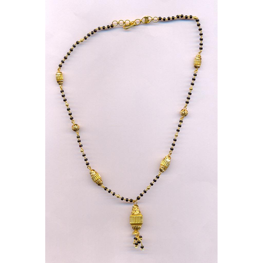 GOLD MANGALSUTRA PLAIN FANCY