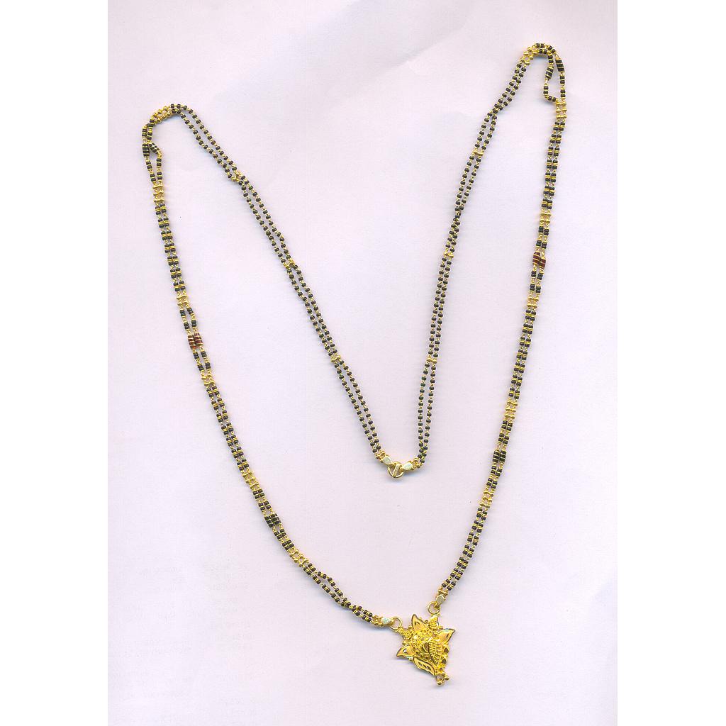 GOLD MANGALSUTRA PLAIN FANCY