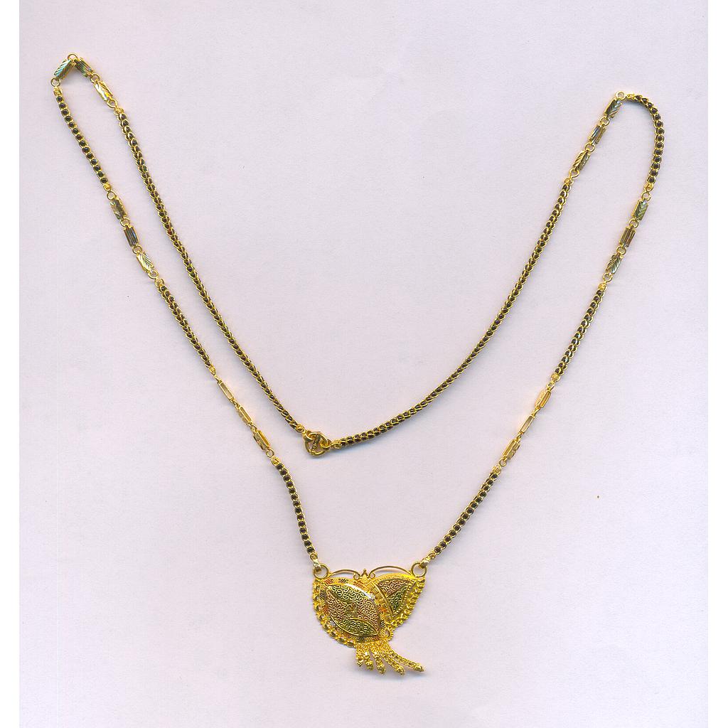GOLD MANGALSUTRA PLAIN FANCY