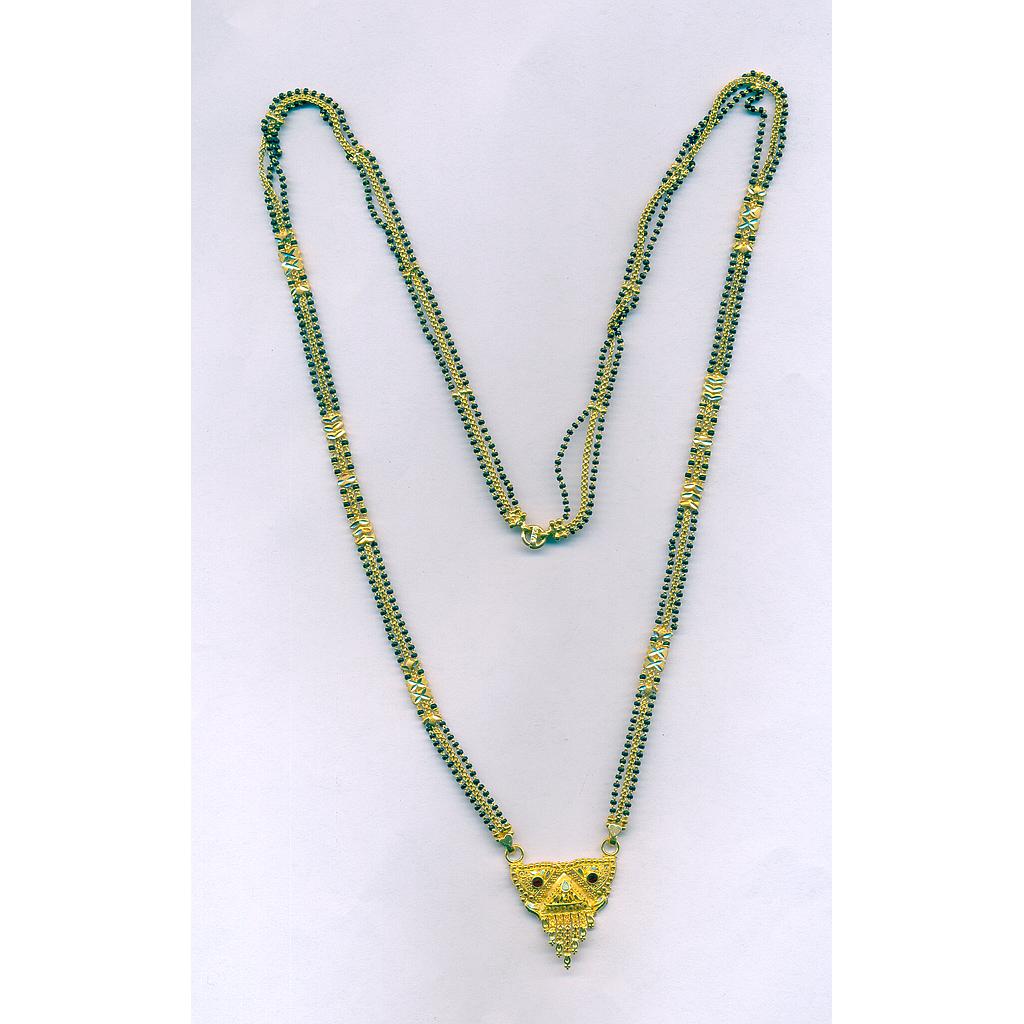 GOLD MANGALSUTRA PLAIN FANCY