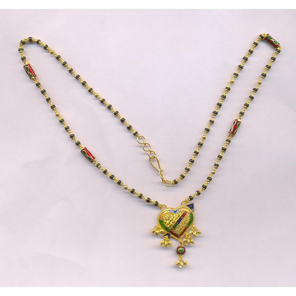 GOLD MANGALSUTRA PLAIN FANCY