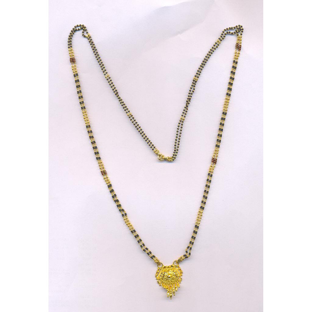GOLD MANGALSUTRA PLAIN FANCY