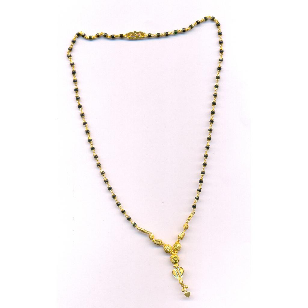 GOLD MANGALSUTRA PLAIN FANCY