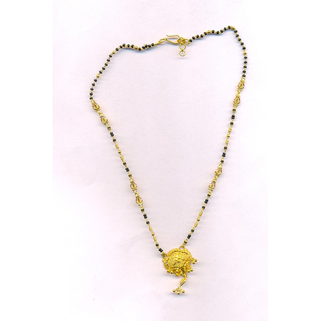GOLD MANGALSUTRA PLAIN FANCY