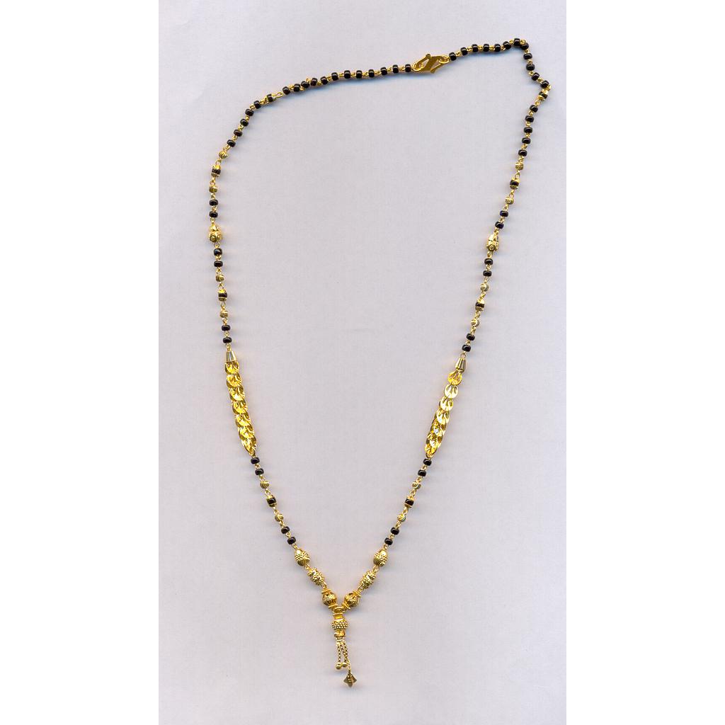 GOLD MANGALSUTRA PLAIN FANCY