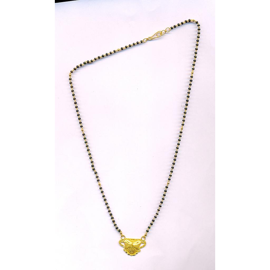 GOLD MANGALSUTRA PLAIN FANCY