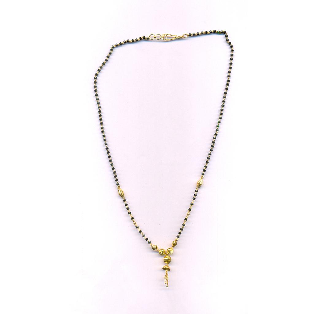 GOLD MANGALSUTRA PLAIN FANCY