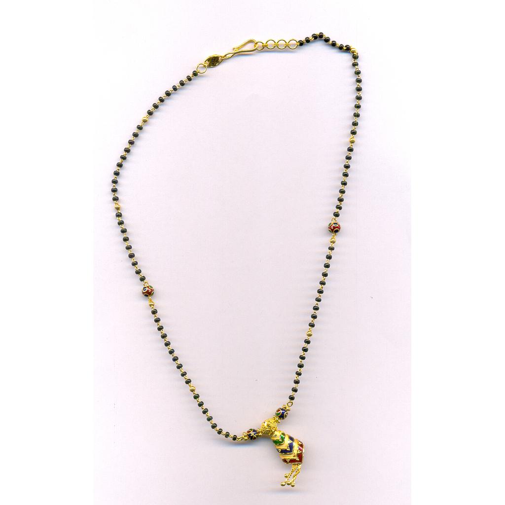 GOLD MANGALSUTRA PLAIN FANCY