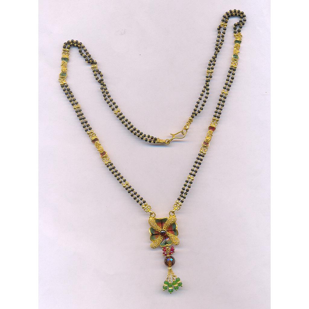 GOLD MANGALSUTRA PLAIN FANCY